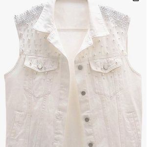White Pearl Vest